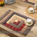 August Grove Lorena Log Cabin Block Quilted Placemat ATGR8496